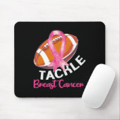 Fußball Brustkrebs Bewusstsein für Männer Mousepad (Mit Mouse)