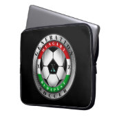 Fußball Budapest Ungarn Generation X Laptopschutzhülle (Vorderseite Links)