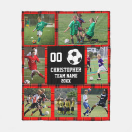 Fußball Buffalo FotoCollage Fleecedecke