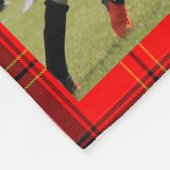 Fußball Buffalo FotoCollage Fleecedecke (Ecke)