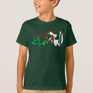Fußball-Bügel Algeriens Algérien T-Shirt