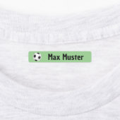 Fußball bunt - 96 schmale Kinder Etiketten (Befestigt)