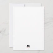 Fußball-Burst Feiertagskarte (Rückseite)