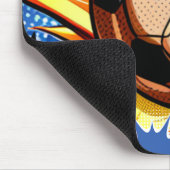 Fußball-Burst Mousepad (Ecke)