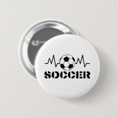 Fußball Button (Vorne & Hinten)