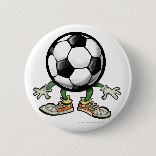 Fußball Button (Vorderseite)
