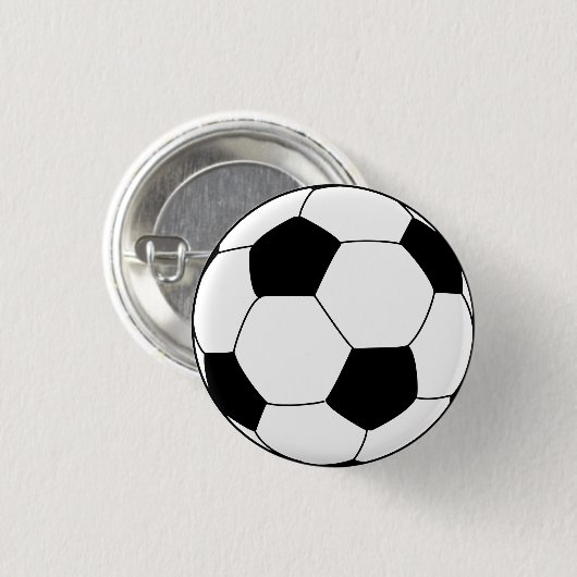 Fußball Button (Vorne & Hinten)