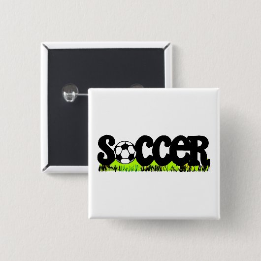 Fußball Button (Vorne & Hinten)