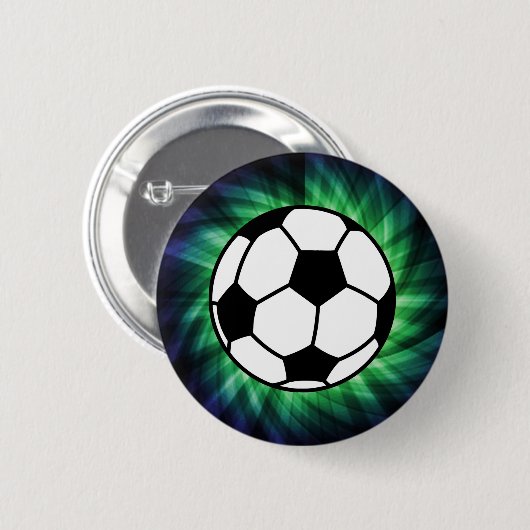 Fußball Button (Vorne & Hinten)