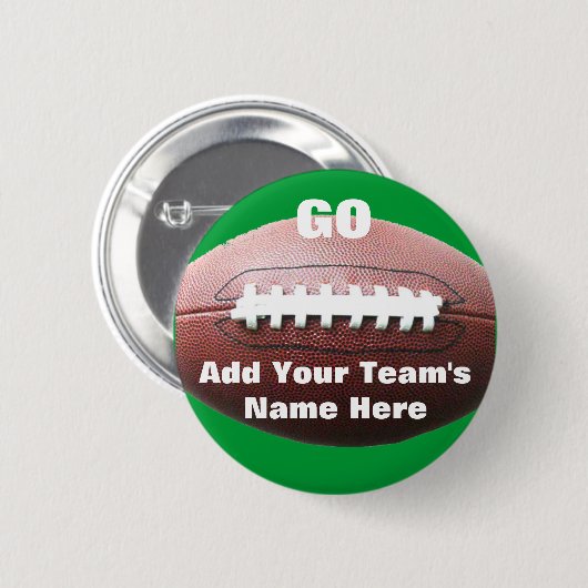 Fußball Button (Vorne & Hinten)