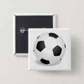 Fußball Button (Vorne & Hinten)