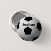Fußball Button (Vorne & Hinten)