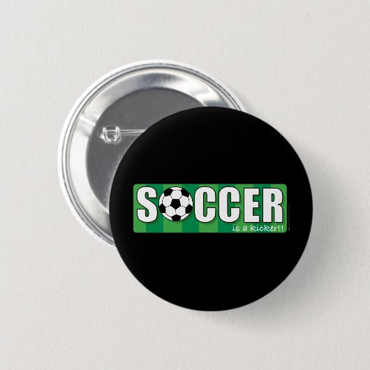 Fußball Button (Vorne & Hinten)