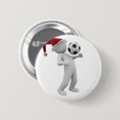 Fußball Button (Vorne & Hinten)