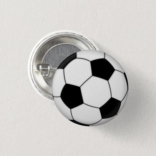 Fußball Button-auf Knopf Button (Vorne & Hinten)
