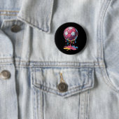 Fußball Byll Drip Eiscreme Drip Männer Frauen Spie Button (Beispiel)