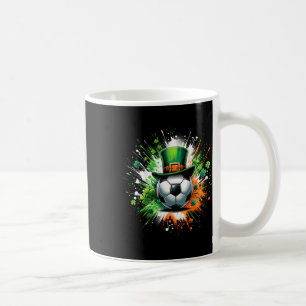 Fußball Byll Leprechaun Hut Irisches Kleeblatt Pat Kaffeetasse