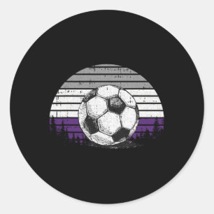 Fußball Byll Lgbt-q Gay Pride Flagge Sport Fan Spi Runder Aufkleber