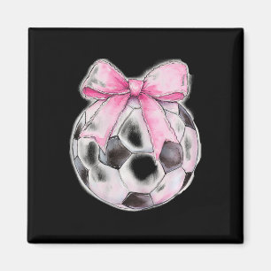 Fußball Byll Rosa Kokette Schleife Zierliche Schle Magnet