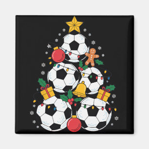 Fußball Byll Weihnachtsbaum Fußballfans Feiertagsf Magnet