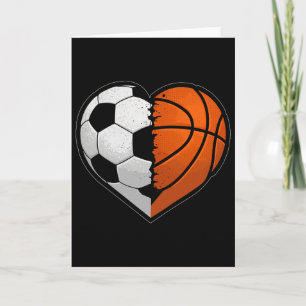 Fußball Bysketbyll Byll Herz Sportliebhaber Valent Karte