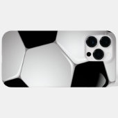 Fußball Case-Mate iPhone Hülle (Rückseite (Horizontal))