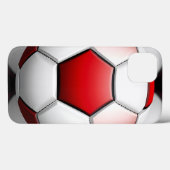 Fußball Case-Mate iPhone Hülle (Rückseite (Horizontal))