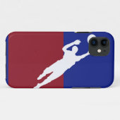 Fußball Case-Mate iPhone Hülle (Rückseite (Horizontal))