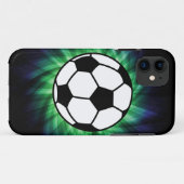 Fußball Case-Mate iPhone Hülle (Rückseite (Horizontal))