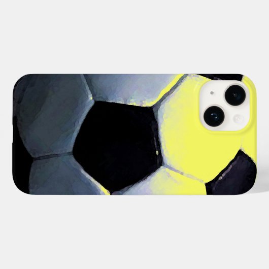 Fußball Case-Mate iPhone Hülle (Rückseite (Horizontal))