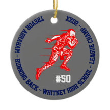 Fußball-Champion Player School Blue Gray Red