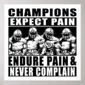 Fußball-Champions Poster (Vorne)