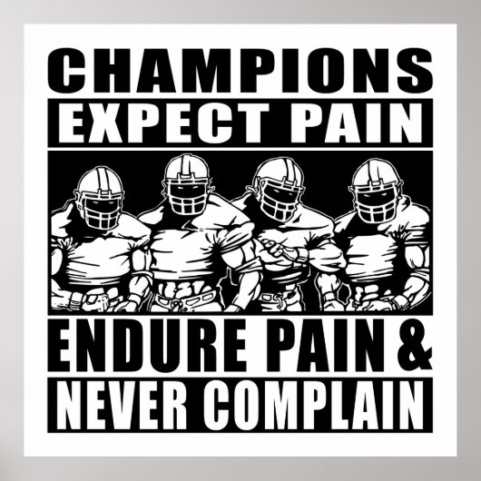 Fußball-Champions Poster (Vorne)