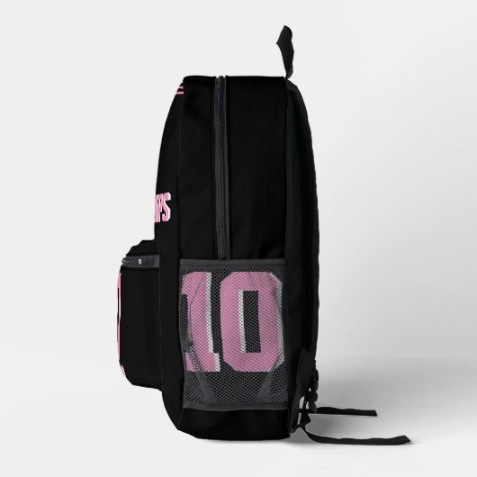Fußball champs Rucksack Rosa personalisierte Diäte (Rechts)
