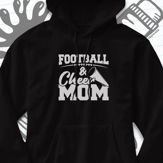 Fußball Cheer Mama Sportfachmann Hoodie