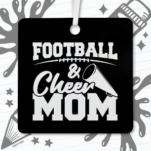 Fußball Cheer Mama Sportfachmann Ornament Aus Metall