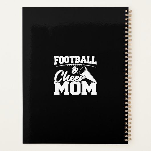 Fußball Cheer Mama Sportfachmann Planer (Rückseite)
