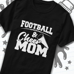 Fußball Cheer Mama Sportfachmann T-Shirt