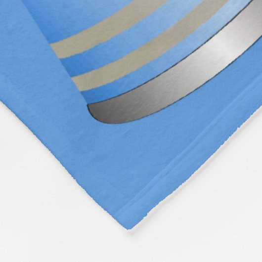 Fußball Cheerleader Fleece Blanket (Ecke)