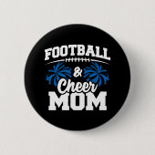 Fußball Chef Squad School Sportspiele Proud Mama Button (Vorderseite)