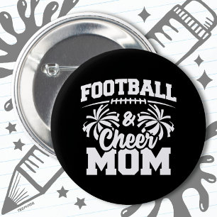 Fußball Chef Squad School Sportspiele Proud Mama Button
