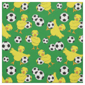Fußball-Chick-Muster Stoff (Muster)