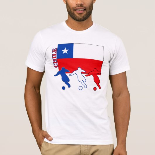 Fußball-Chile T-Shirt (Vorderseite)
