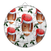 FUSSBALL CHRISTMAS DARTSCHEIBE (vorne)