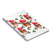 FUSSBALL CHRISTMAS NOTIZBLOCK (Rechte Seite)