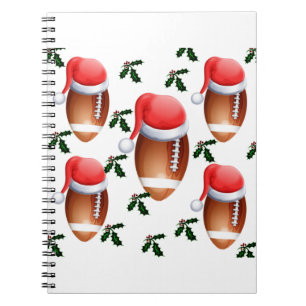 FUSSBALL CHRISTMAS NOTIZBLOCK