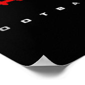 Fußball Closing Football Poster (Ecke)