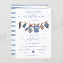 Fußball-Clothesline Geburtstagsparty