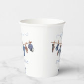 Fußball-Clothesline Geburtstagsparty Pappbecher (Rechts)