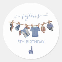 Fußball-Clothesline Geburtstagsparty